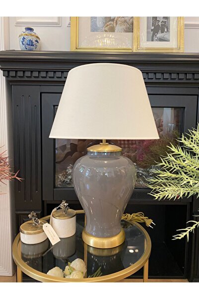 Dekordan House عاكس الضوء السيراميك الرمادي