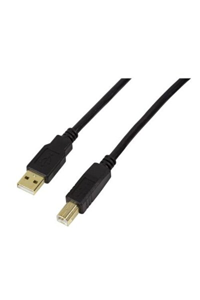 LogiLink Cablu imprimanta UA0264, USB 2.0 - USB 2.0 Type-B, 10m (Black)