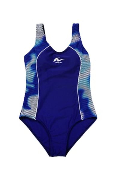 Mixbo One Piece Swimsuit Navy Blue, Mixbo, size S