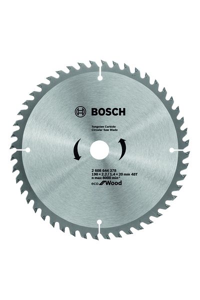 Bosch - Circular saw blade for Wood, 190x2.2/1.4x20mm, 48 teeth [2608644378]