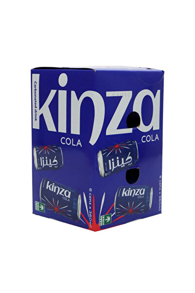 Kinza مشروب غازي كولا، علب، 6 × 360 مل