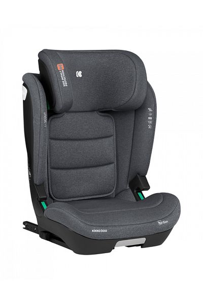 Kikka Boo Isofix car seat KikkaBoo i-Scout Dark Grey i-SIZE 100-150 cm, SPS-wide impact protection system