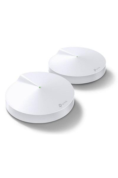 TP-LINK Sistem Wireless Mesh Deco M5, Gigabit, Dual Band, 1300 Mbps, Pack of 2, 4 Antene interne