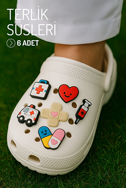 Nandy Home 6 Adet Terlik Süsü, Sağlıkçı Model