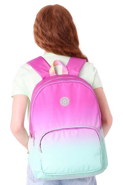 ELATAE Waterproof Fabric Girl's Multi-Eye Orthopedic Backpack School Bag K1798