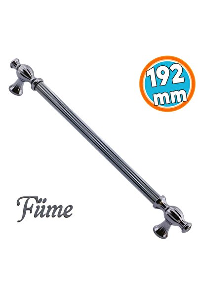 NZB Mobilya Mutfak Dolabı Çekmece Dolap Kapak Kulpu Kulbu Füme (192 MM-192.2 ...