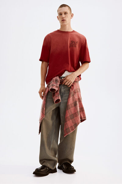 H&M Tişört Oversized Fit