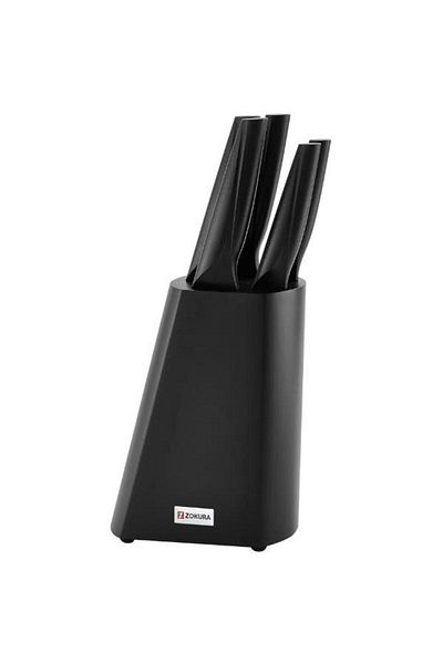 Zokura Set cutite 6 piese Z1026 (Negru)