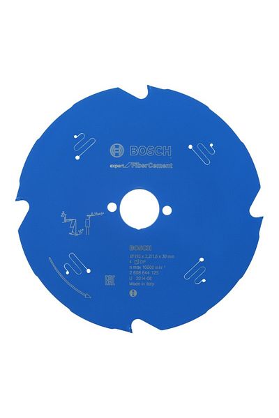 Bosch - Circular saw blade Expert for FiberCement, 190x30x2.2/1.6mm, 4 teeth [2608644125]