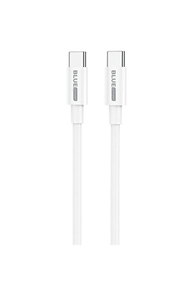 Blue Power Cablu de date BLUE Power BBX44, USB Tip-C - USB Tip-C, 1m, 5A (Alb)