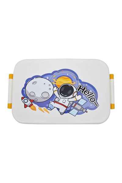 DNS Kids sandwich casserole with flip lid, for lunch, 750 ml, navy blue XC-620