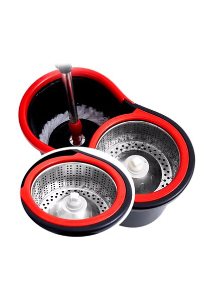 DAR Spin mop set with bucket and stainless steel wringer – Green 137-1