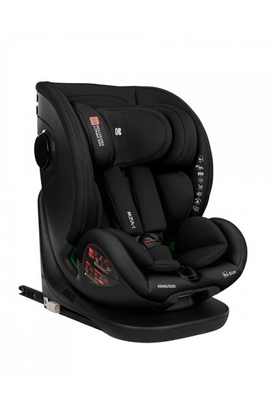 Kikka Boo Scaun auto cu isofix KikkaBoo 40-150 cm i-View i-SIZE Black