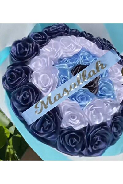 CANSIN 16 Pcs Mashallah Rose Bouquet [Note Written]