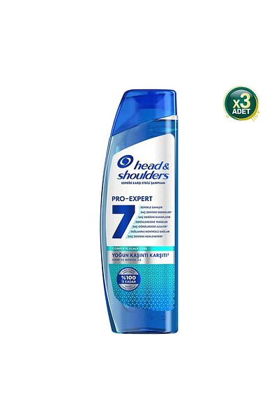 Head&Shoulders Head & Shoulders Pro-Expert 7 Intensive Shampoo with Mint and Menthol 300 ml - 3 Pcs