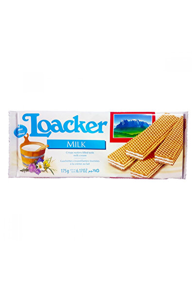 Loacker رقائق الحليب الكريمية، 175 جرام