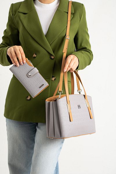 POLOGRAND London Original Just Polo Collection 5 Compartment Luxury Soft Leather Adjustable Cross Strap Shoulder Bag