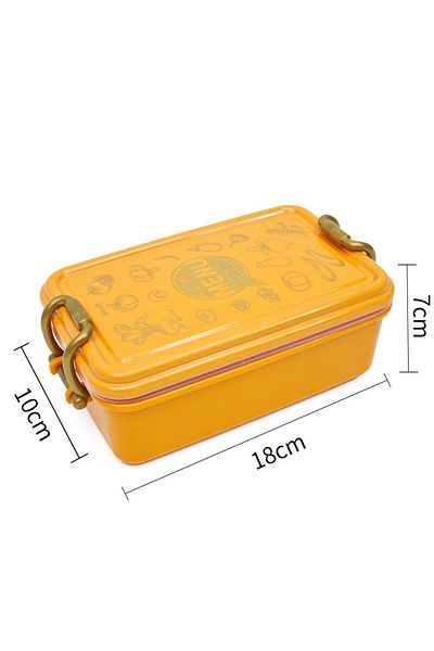 DNS Children's school bag, 1 food compartment, orange 396