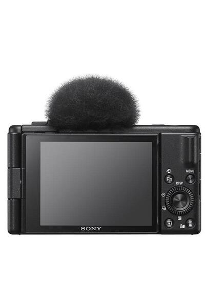 Sony Camera compacta pentru vlogging ZV-1F, Ultrawide, 4K, 20 MPx, F2.0, Bluetooth (Black)