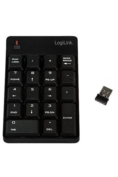 LogiLink Wireless Numeric Keypad ID0120 (Black)