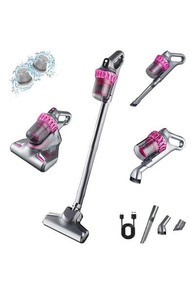 DAR 3-in-1 Portable Vacuum Cleaner with UV Light, Cordless, Dust and Deep Sanitization 149-53