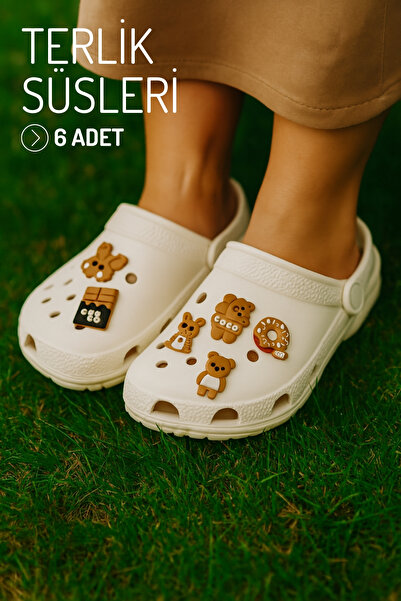 Nandy Home 6 Adet Terlik Süsü, Ayıcık Model