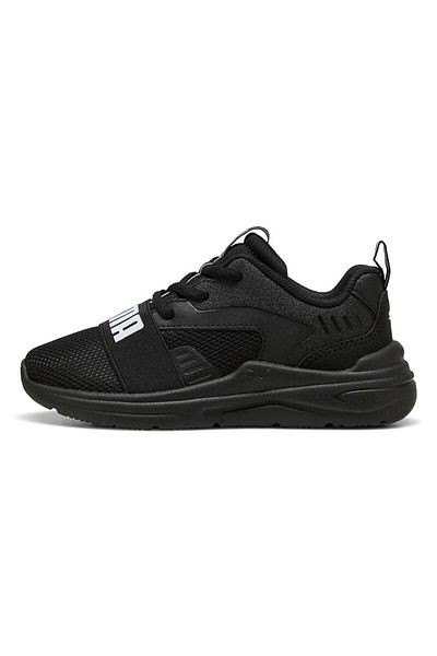 Puma Soft Wired 2 Lace Up Shoes - White/Black