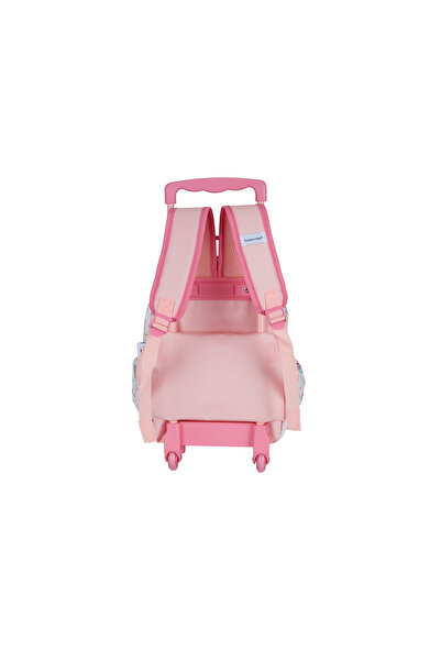 Hello Kitty TROLLEY 16" W/ PENCIL CASE Pink Color&Character Prints