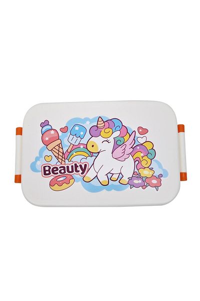 DNS Kids sandwich casserole with flip lid, for lunch, 750 ml, pink XC-620