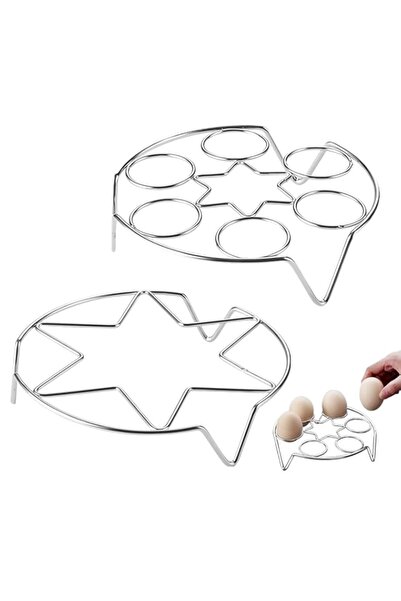 Generic nalaina 2 PCS Egg Steam Rack, Round Steam Rack, bottom Cooking Rack, ...