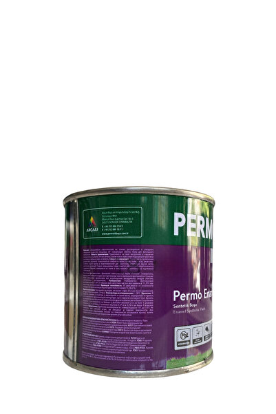 Permolit Permo Enamel Sentetik Yağlı Boya 0,250L | Ahşap, Demir, Metal Boyası, Kolay Uygulama