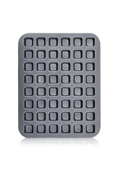 Generic قوالب خبز مربعة صغيرة من Teenyyou، قطعة واحدة من قطع البراوني الصغيرة...