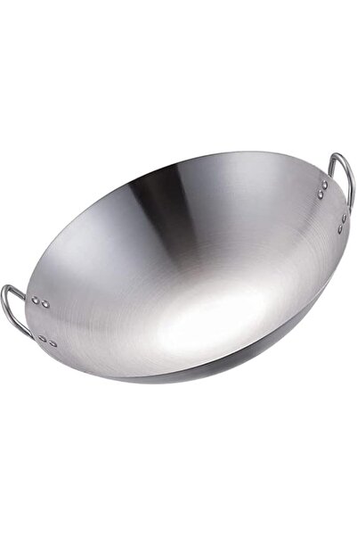 Generic مقلاة ووك من الفولاذ المقاوم للصدأ من ECVV مقلاة ووك عميقة غير لاصقة ...