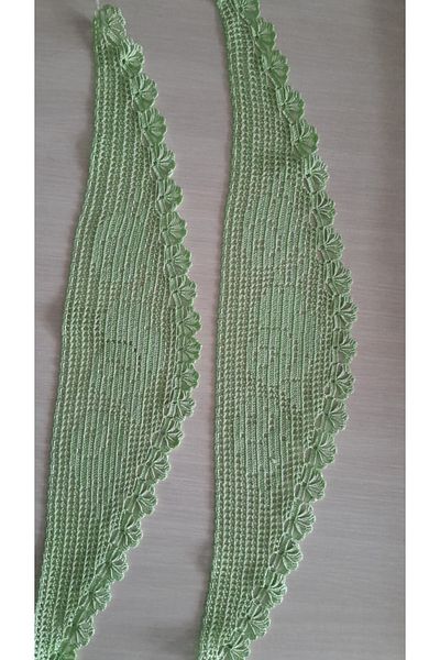 Papatyam Handcrafted Dowry Towel Edge Hand Knitted Crochet/Handwork/Handmade/50 cm