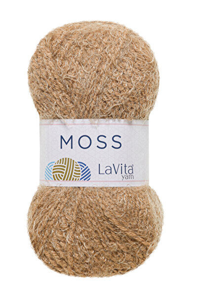 LaVita Yarn خيط حياكة يدوي من ريش الطحالب 45% بولي أميد 55% أكريليك فاخر 100 ...