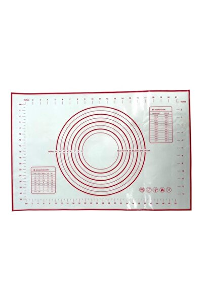 Generic بساط خبز سيليكون غير لاصق من SKY-TOUCH مقاس 60×40 سم، لوح عجن من الأل...