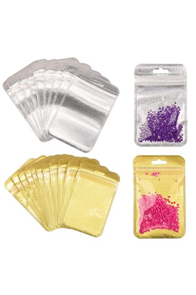 Generic 100 PCS Mylar Bags, Holographic Bags, Baggies, Cute Small Plastic Bag...