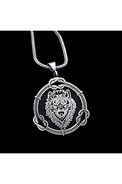 Asteria Jewelry Bozkurt Gümüş Kolye