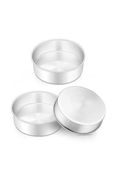 Generic قوالب كيك أونادر، قوالب كيك مستديرة مقاس 6 بوصات، 3 قطع صينية كيك من ...