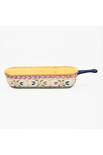 Generic temp-tations® Old World Baker & Server with Bamboo Lid - 2 Piece - Co...
