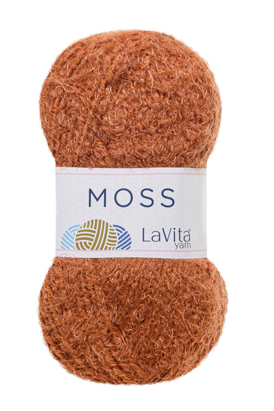 LaVita Yarn خيط محبوك يدويًا من موس باريس 100 جرام بلاط ملون
