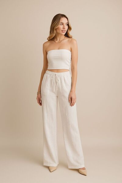 Otantik kadın müslin pantalon