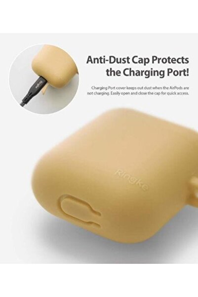 Ringke Protective Case for Apple Airpods 2019 (Yellow)