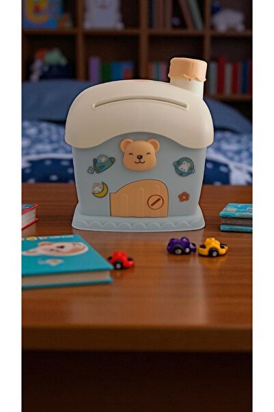 FAMEMUS ACCESSORY House Piggy Bank with Lock 15 cm