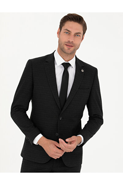 Pierre Cardin Antrasit Ex. Slim Fit Takım Elbise 50278529-VR006