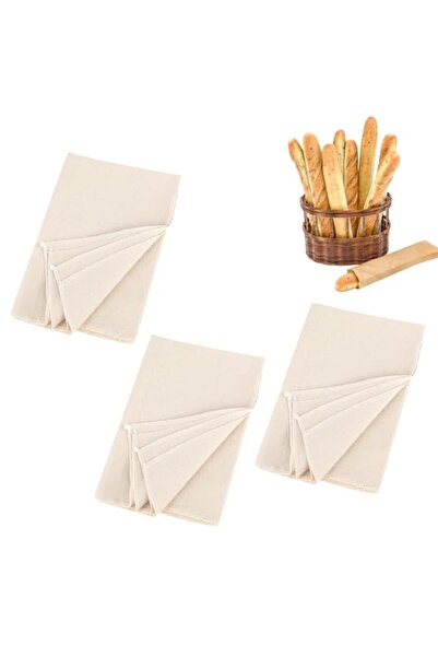 Generic مناشف شاي من Pcmursal، 3 قطع من الكتان لخبز الخبز، مقاس 14×18 بوصة، ل...