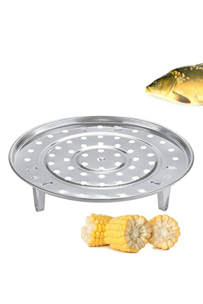 Generic 1PCS Steamer Basket, 8.5Inch/22CM Stainless Steel Food Steamer Rack w...