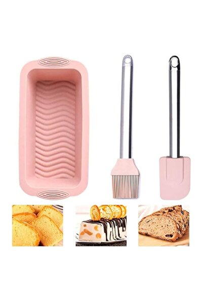 Generic قوالب خبز YOUBAMI، قوالب خبز ورغيف سيليكون لخبز الخبز مع ملعقة وفرشاة...