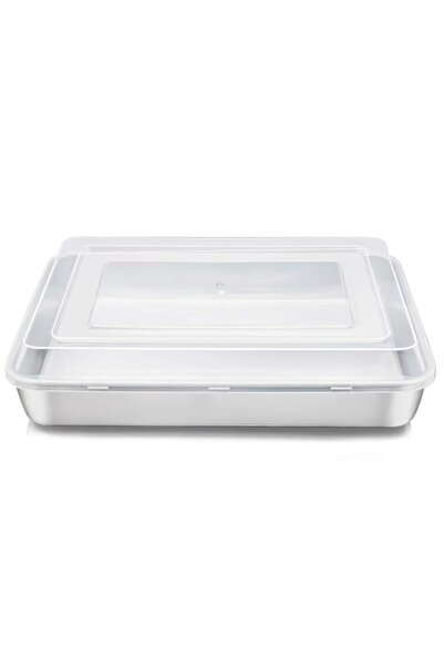 Generic E-far Stainless Steel Baking Pan with Lid, 12ââ€¦â€œ x 9Ã‚¾ x 2 Inch ...