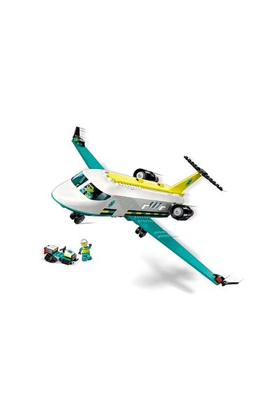 RBY 60465 Lego City Helicopter Ambulance Aircraft 403 Parts +6 Years